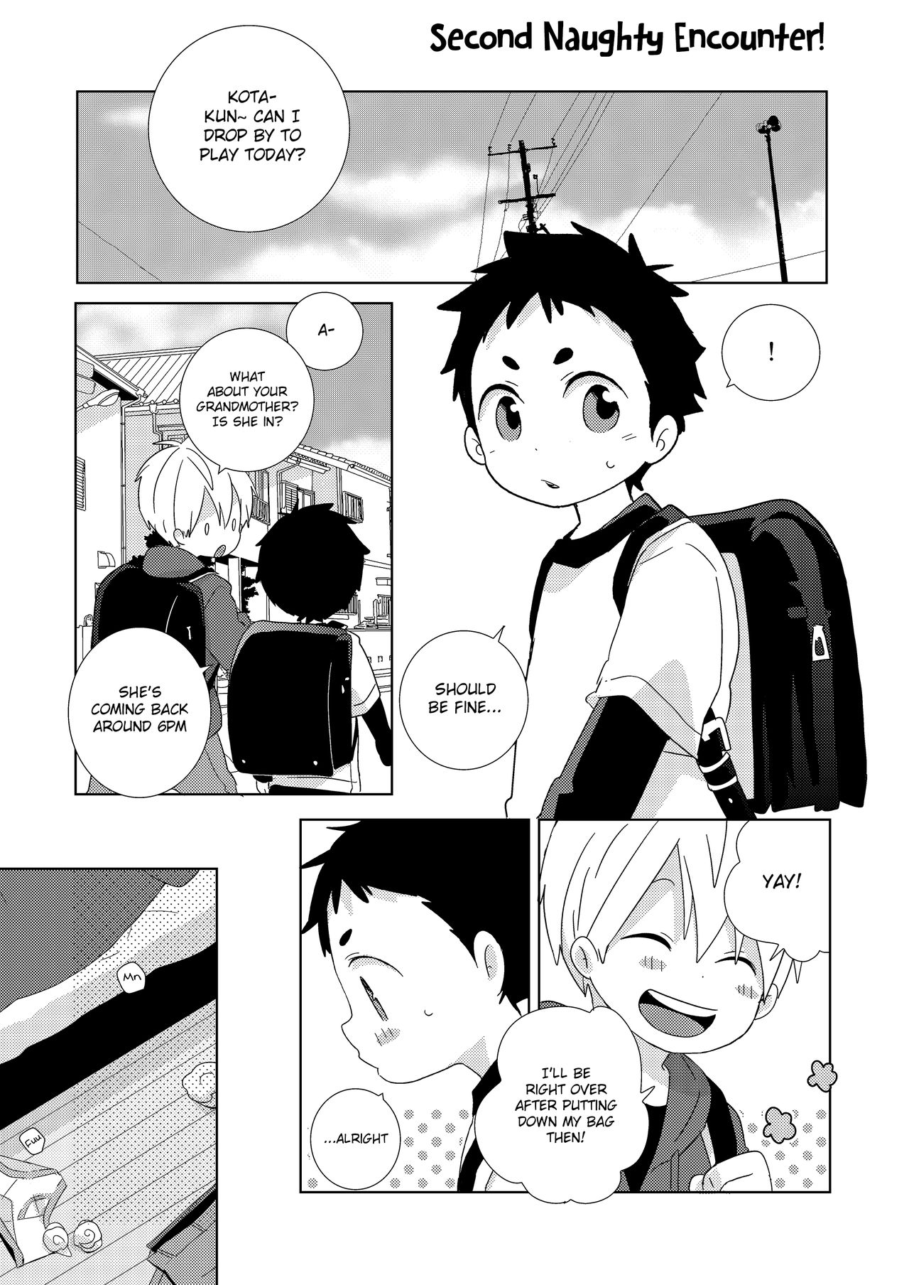 Kota-kun Ecchi Shiyo! | Let’s be naughty with Kota-Kun! page 12 full