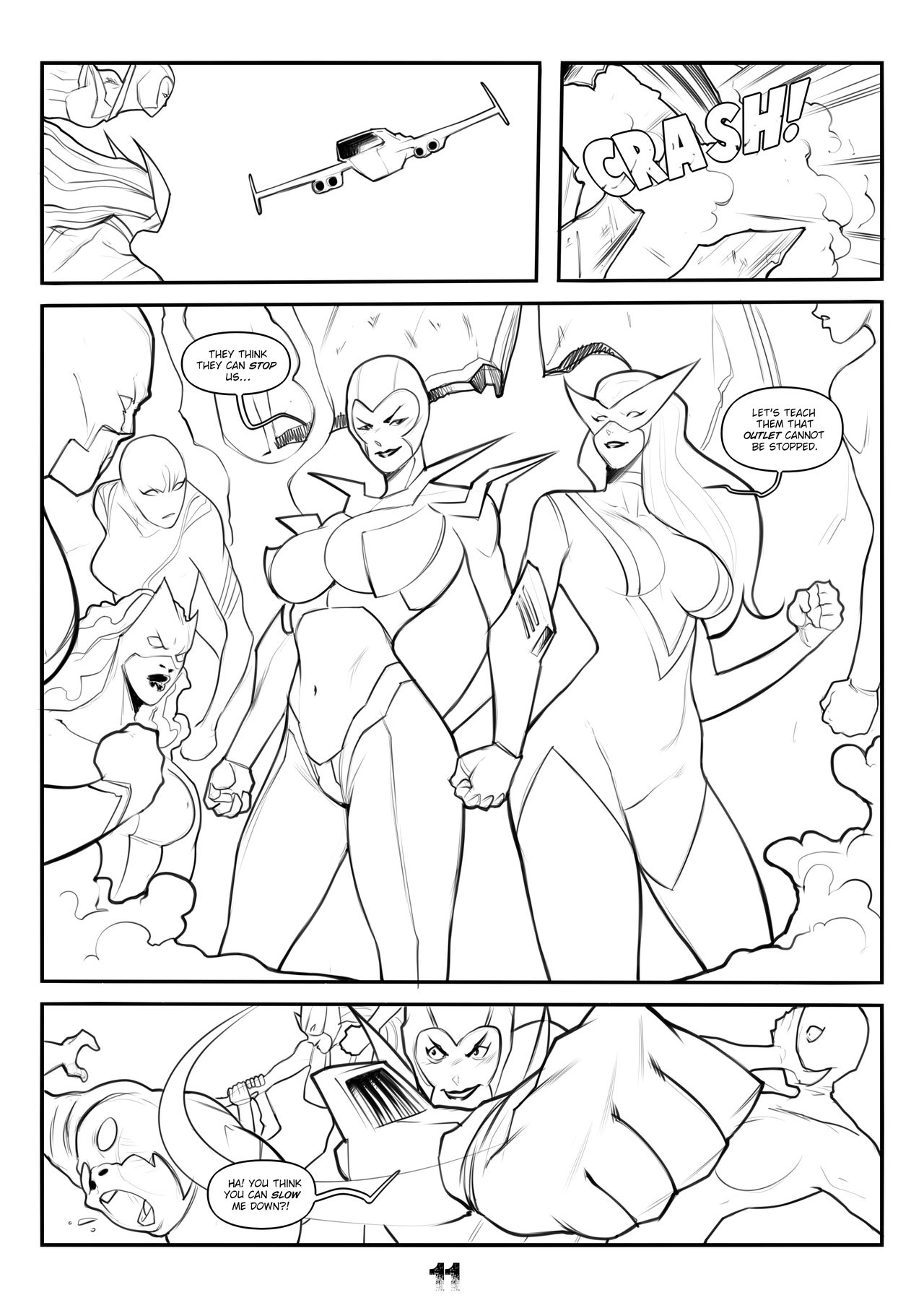 Outlet Wins/ Evil Lady Valiant page 12 full