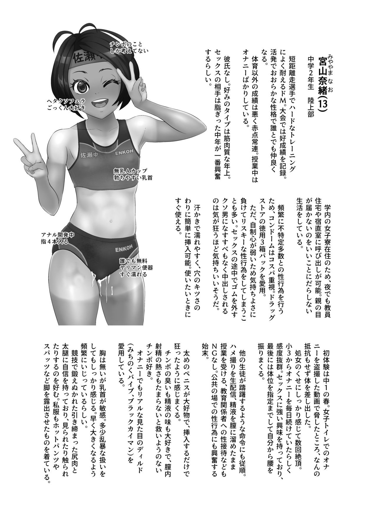 Rikujoubu Nao Gokubuto no Are ga Hoshisugite Kyoushi ni Kobiru Hentai Athlete | 굵은 자지가 너무 탐나서 교사에게 아첨하는 변태 선수 나오 page 3 full