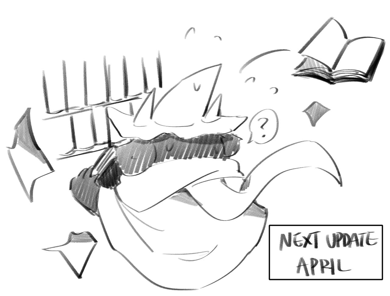 “The Level Max Bed Inspector  and The Rude Monster“ Serial Comic 1 page 12 full