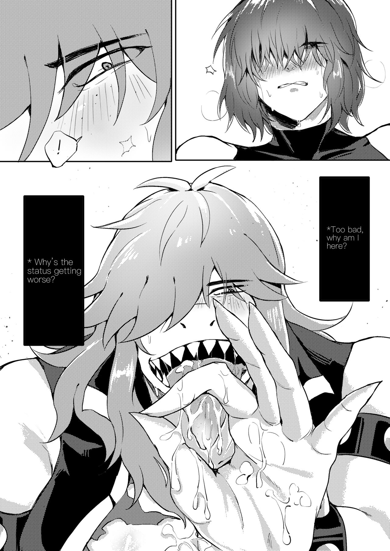 “The Level Max Bed Inspector  and The Rude Monster“ Serial Comic 1 page 4 full