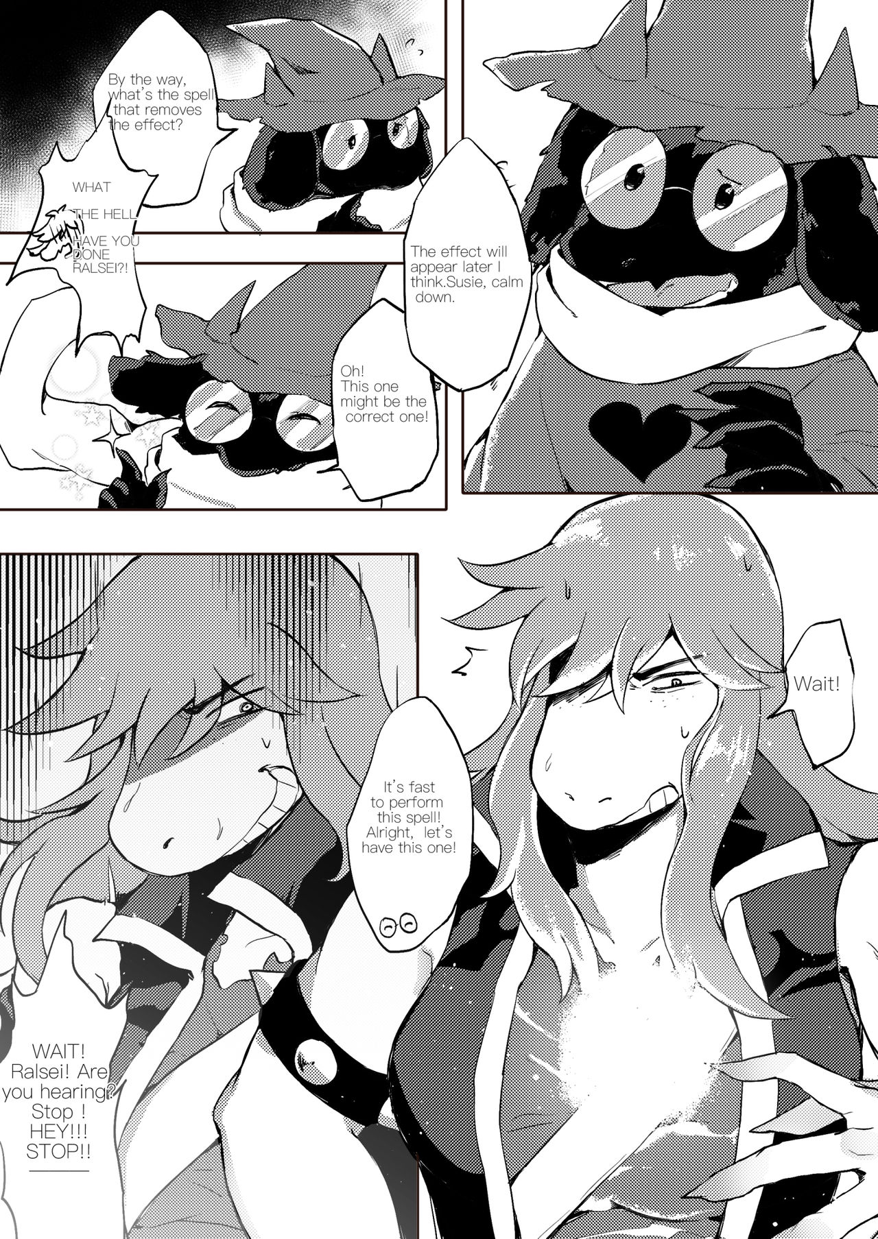 “The Level Max Bed Inspector  and The Rude Monster“ Serial Comic 1 page 8 full