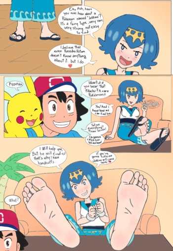 Suiren/Lana pokegirl tickle comic (Narutobyrufy) (Eng) cover