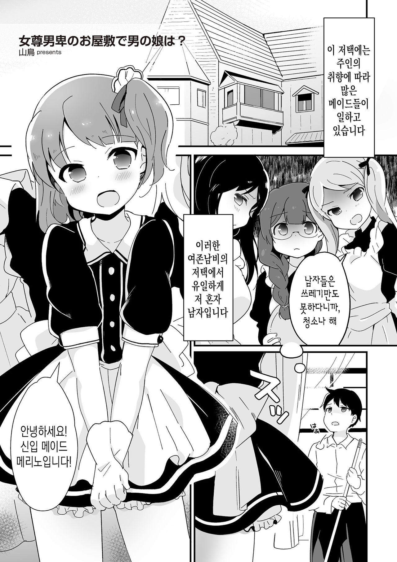 Jyosondanpi no Yasiki de Otokonoko wa? | 여존남비의 저택에서 낭자애는? page 2 full