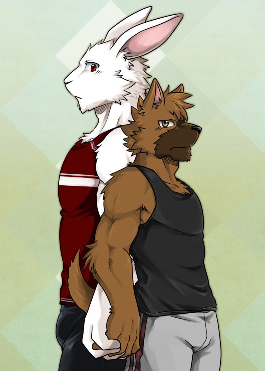 Bunny and Doggy page 1 full