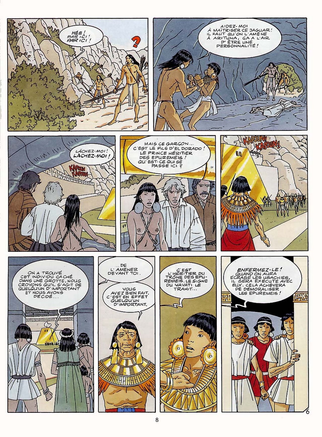 La Sueur du Soleil - T05 - Le Serpent de Sang page 8 full