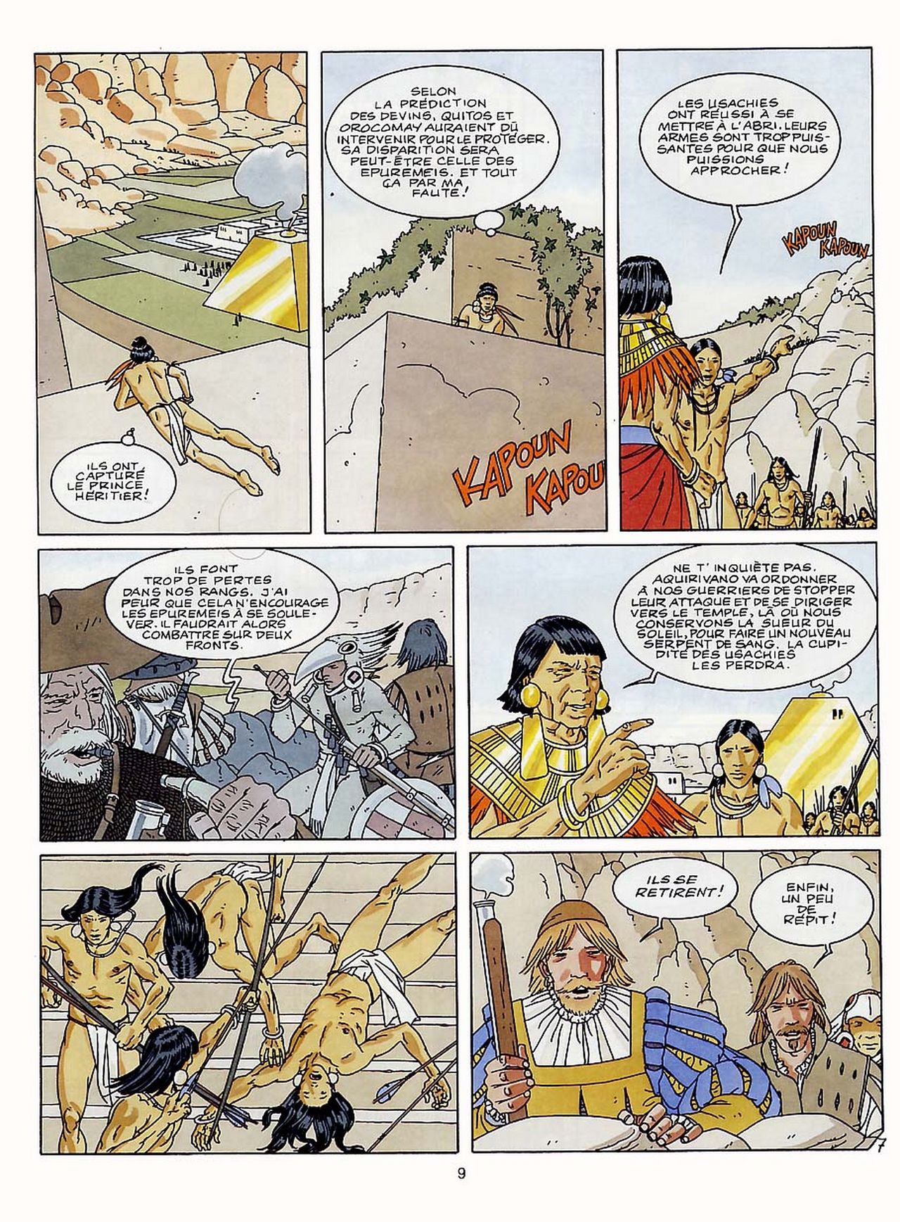 La Sueur du Soleil - T05 - Le Serpent de Sang page 9 full