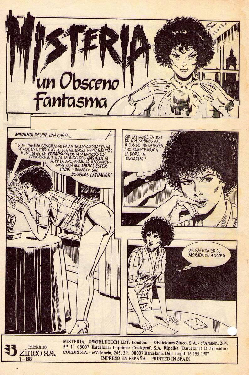 Misteria #6 - An obscene ghost | Un obsceno fantasma page 2 full
