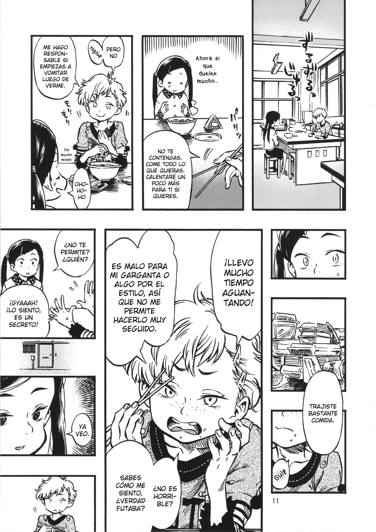 Geroko-chan to Chikubiko-chan | Vomitocita y Pezoncita page 10 full