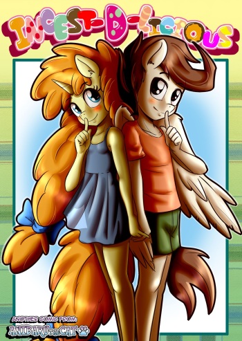 (m2mwk2) [Anibaruthecat] Incest - D - Licious (My Little Pony FriendShip is Magic) [Spanish] cover