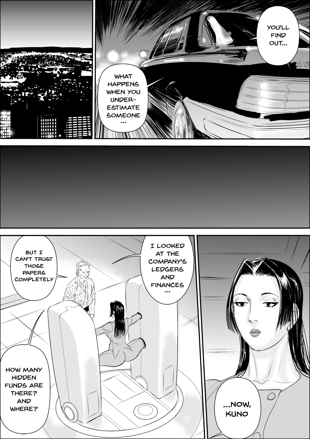 Mesu Kachou Jogeza Gaiden - Kunoo Shizuka no Baai page 7 full