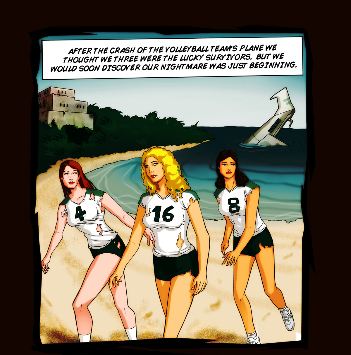 Lost Zombie Civilization of Death Island 1-3 page 2 full