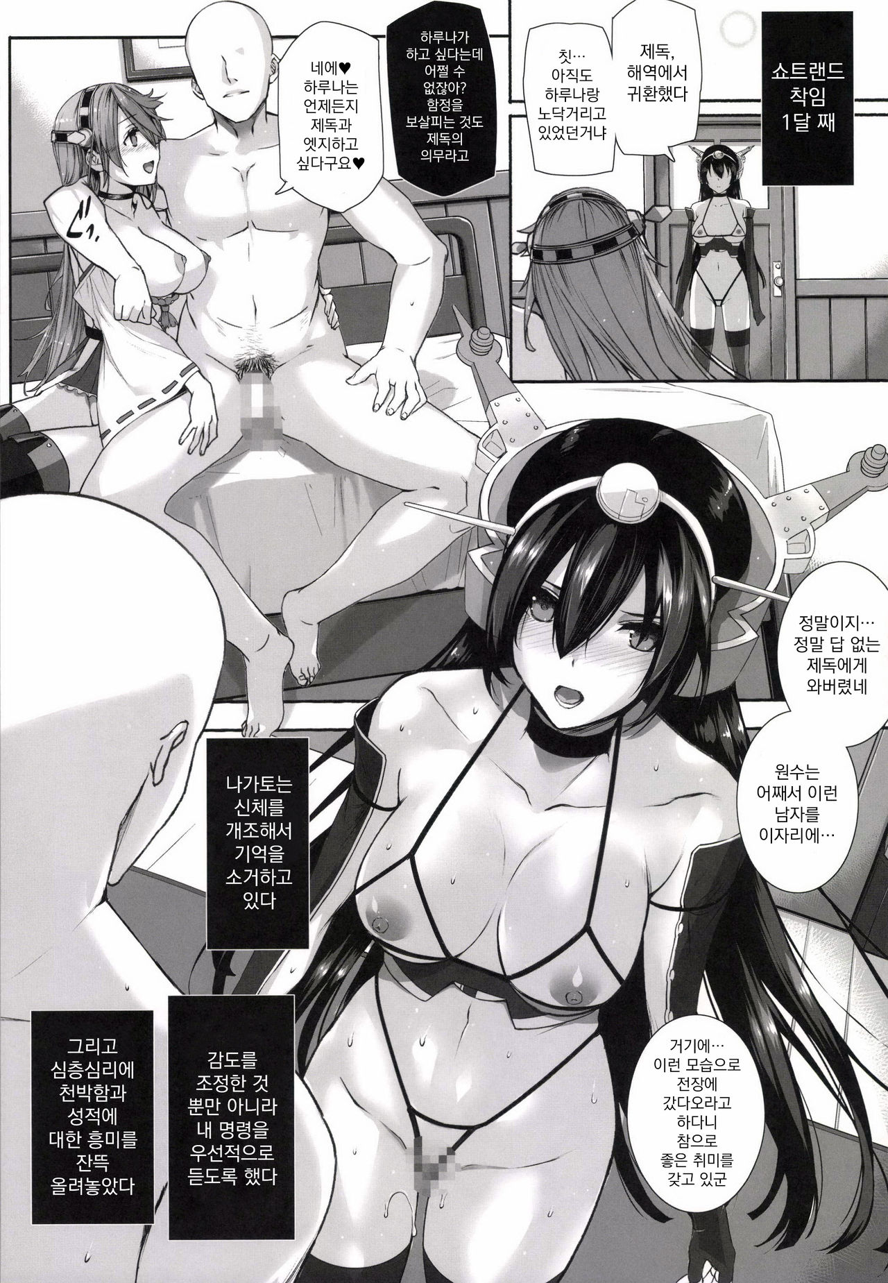Daraku Senkan -Otoko o Shiranakatta KanMusu-tachi- | 타락전함 page 11 full