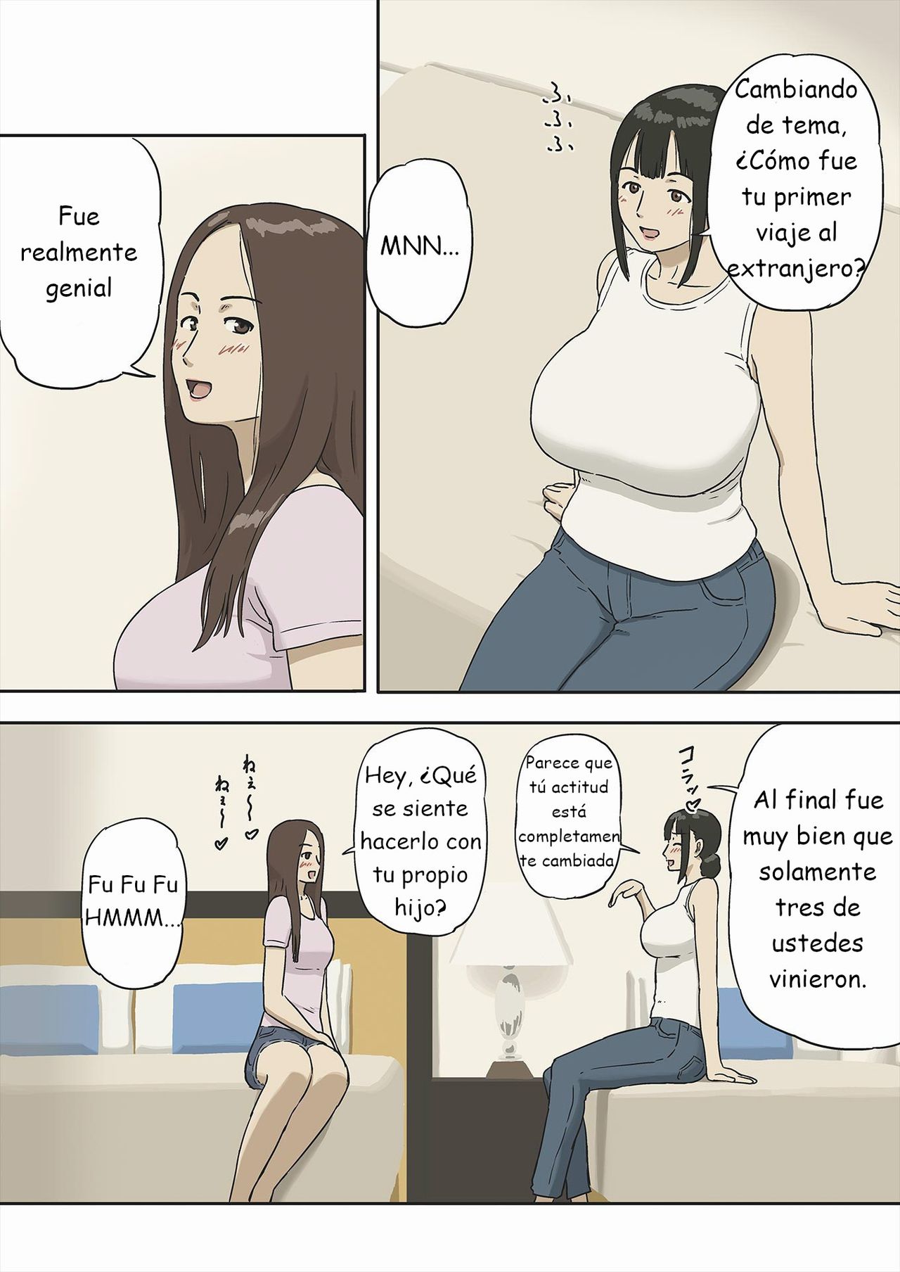 Share 2 Kaa-san tte Muriyari Saretari Suru no Suki na no? | Share 2: ¿A mamá le gusta que la cojan contra su voluntad? page 9 full
