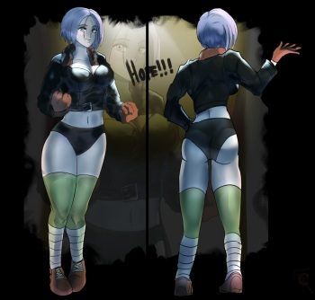 [Future Crossed] Black Time Traveler (Dragon Ball Super) cover