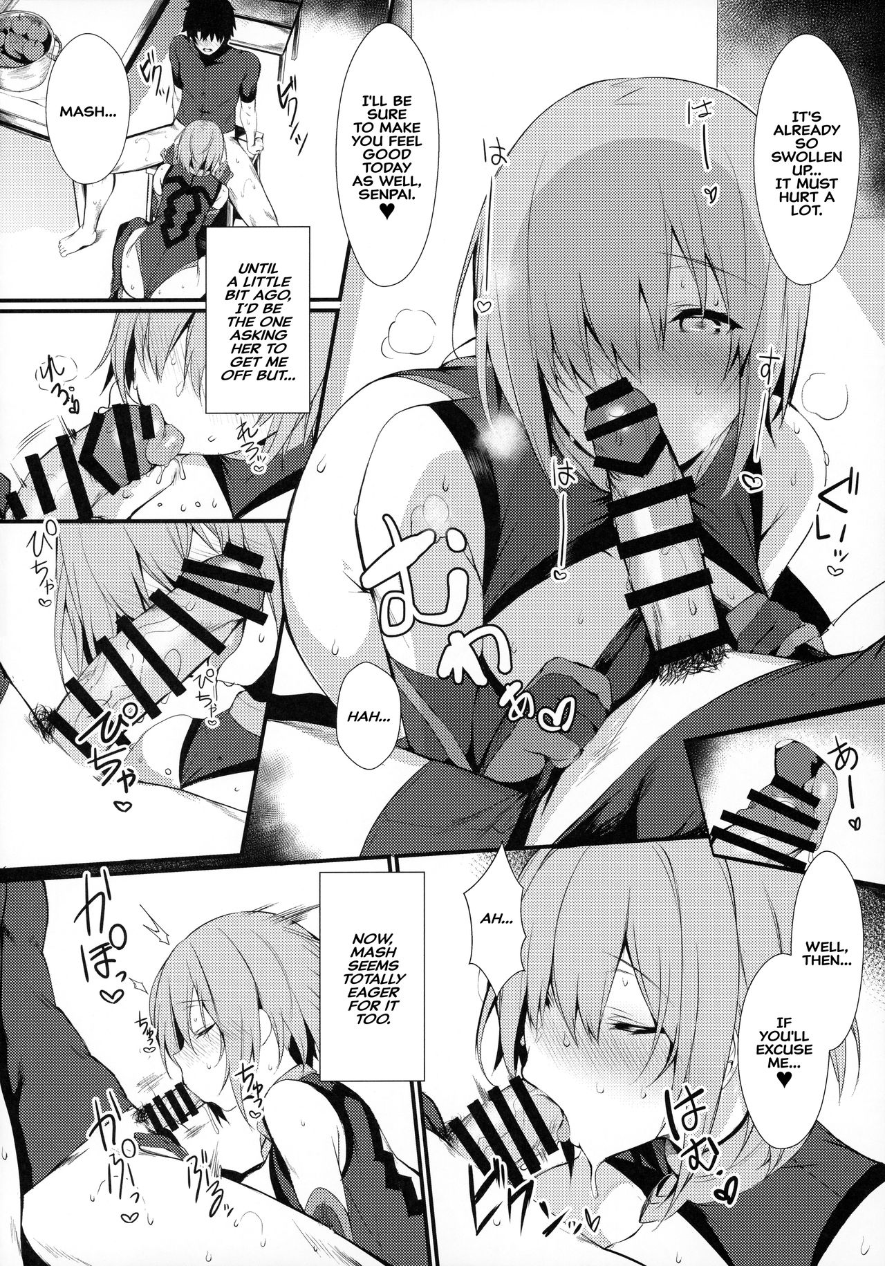 Mash to Shitekita Kakushigoto | Secret Activities With Mash page 7 full