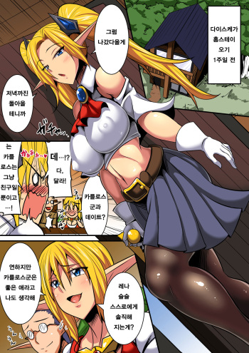 [Haneinu] Elf Oyako to Pakopako Ibunka Kouryuu! ~Lena Hen~ | 엘프 모녀와 팡팡 문화간 교류 ~레나 편~ [Sample] [Korean] cover