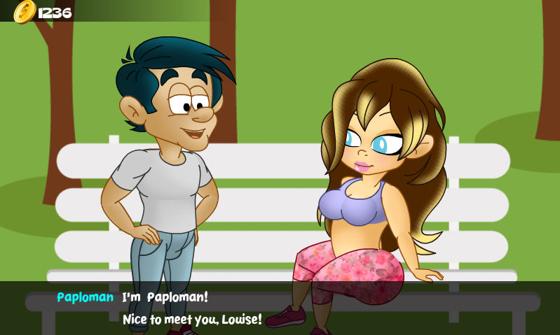 Hungry Girls Game: Louise's Lazy Exercise #1 page 12 full