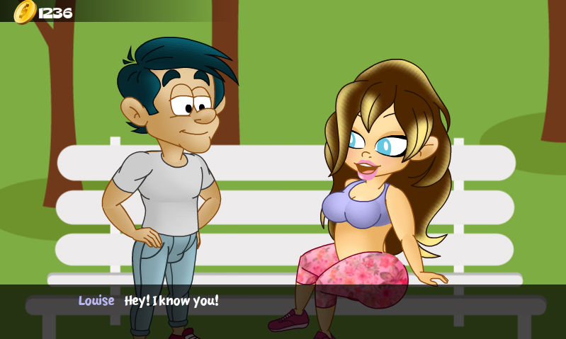 Hungry Girls Game: Louise's Lazy Exercise #1 page 8 full