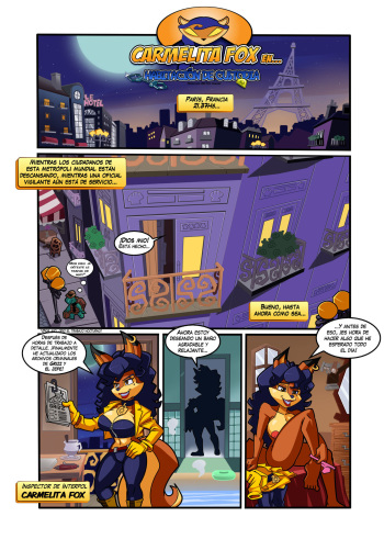 Carmelita Fox en: Cuarto de Custodia [Spanish] [Red Fox Makkan] cover