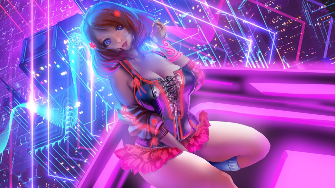 Neon Girls page 10 full