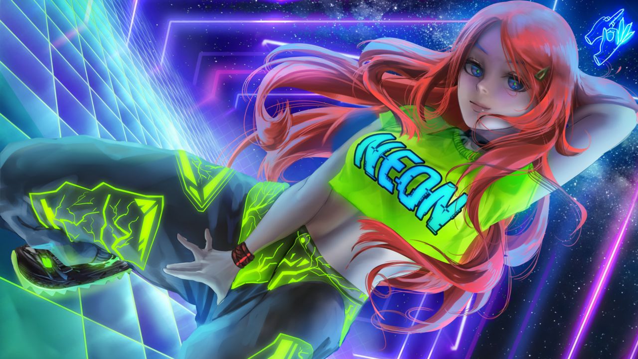 Neon Girls page 3 full