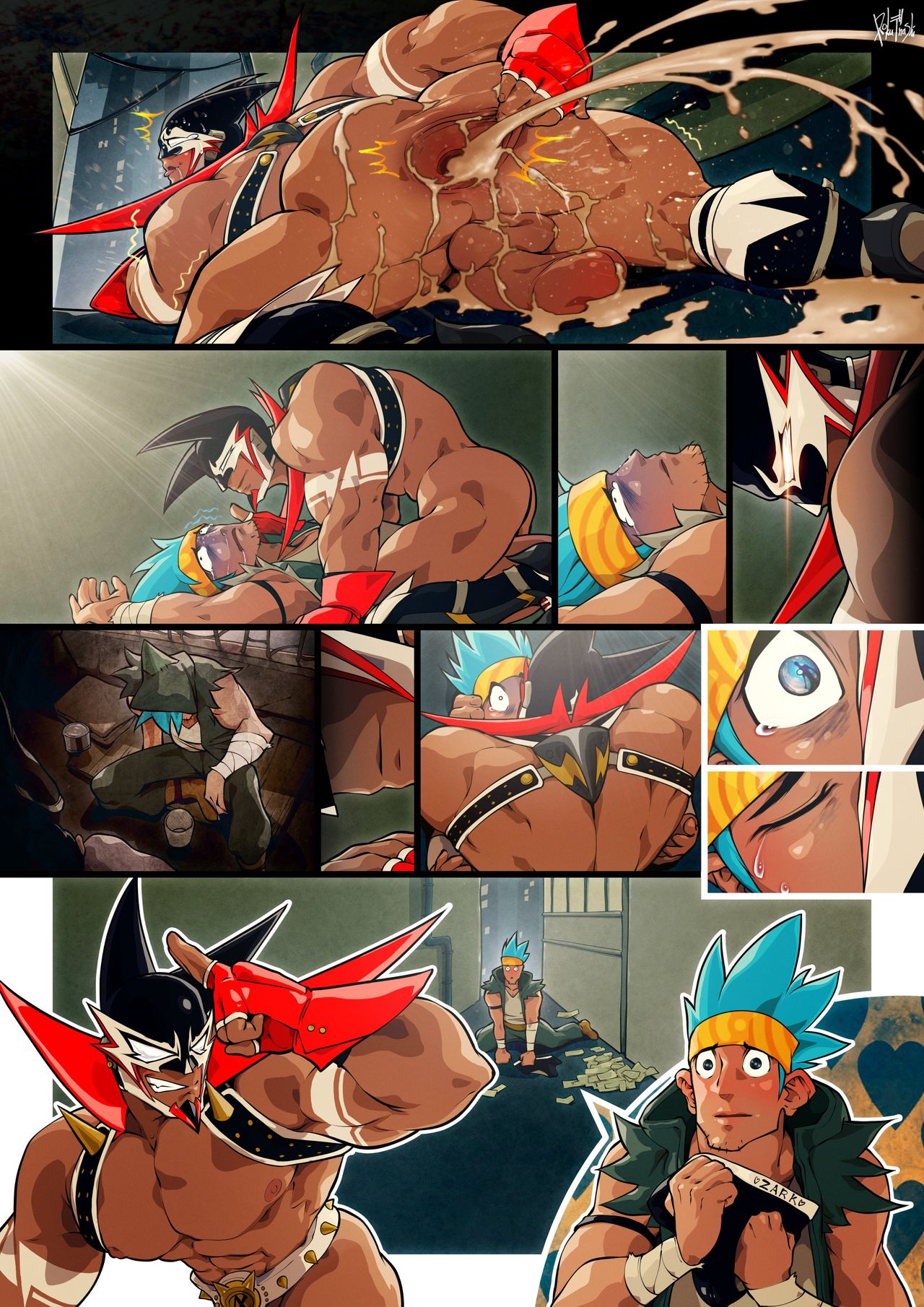 Zark the Squeezer: Disjointed Memories page 12 full
