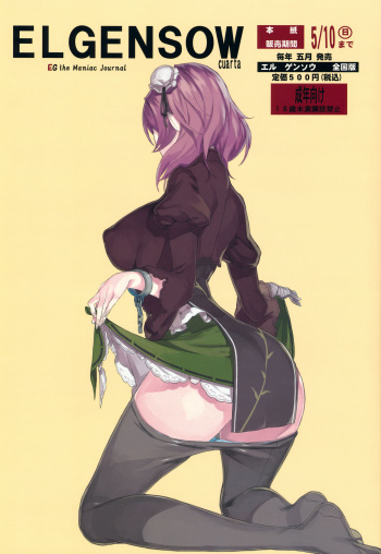 (Reitaisai 12) [Fakepucco (Usui)] EL GENSOW cuarta (Touhou Project) [Russian] [Ronorim] cover