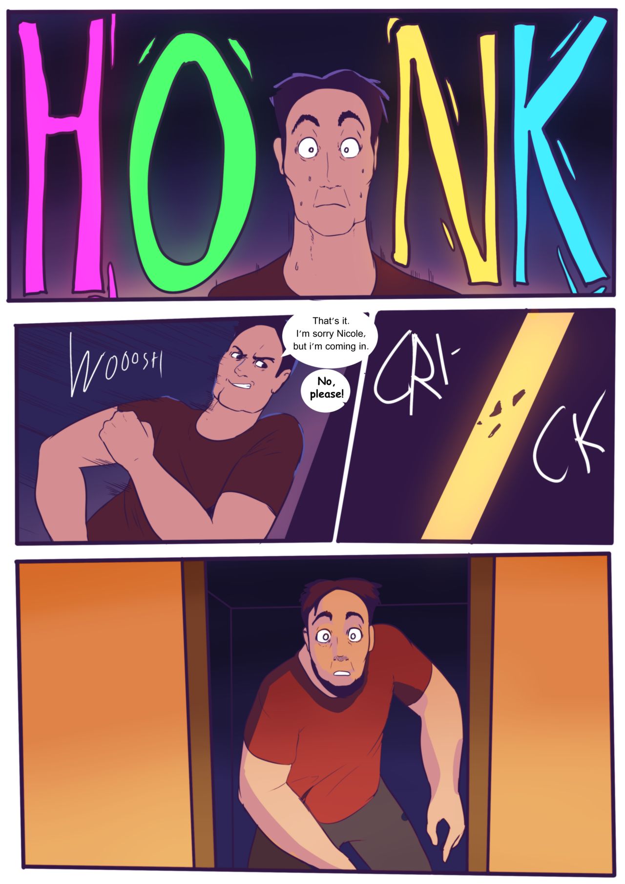 A perfectly normal comic where nothing weird happens page 10 full