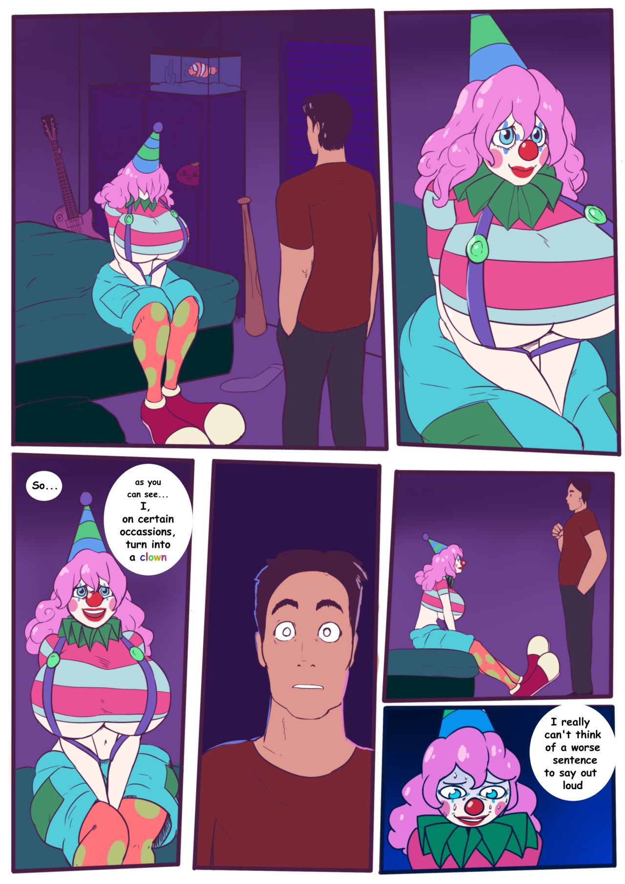 A perfectly normal comic where nothing weird happens page 12 full