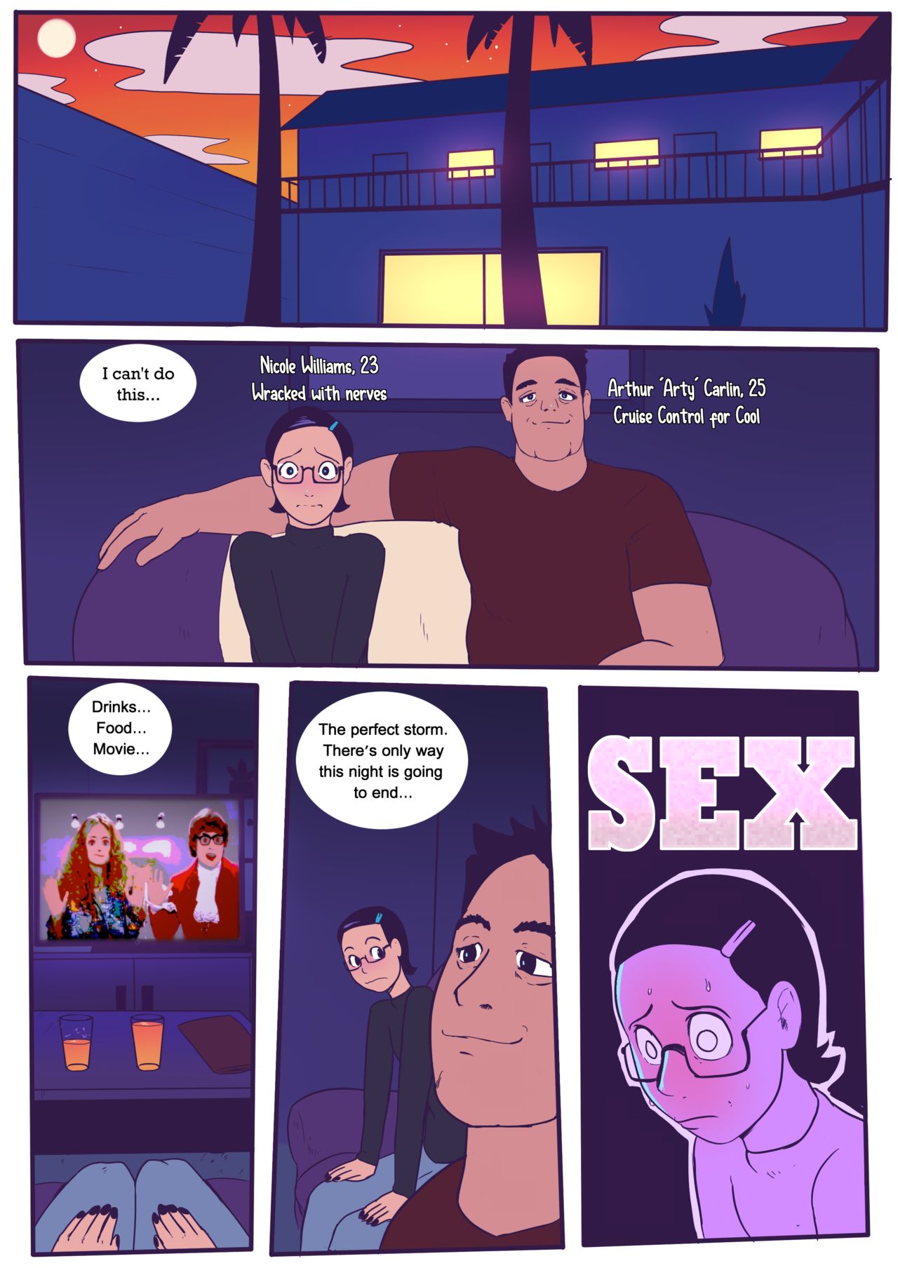 A perfectly normal comic where nothing weird happens page 2 full