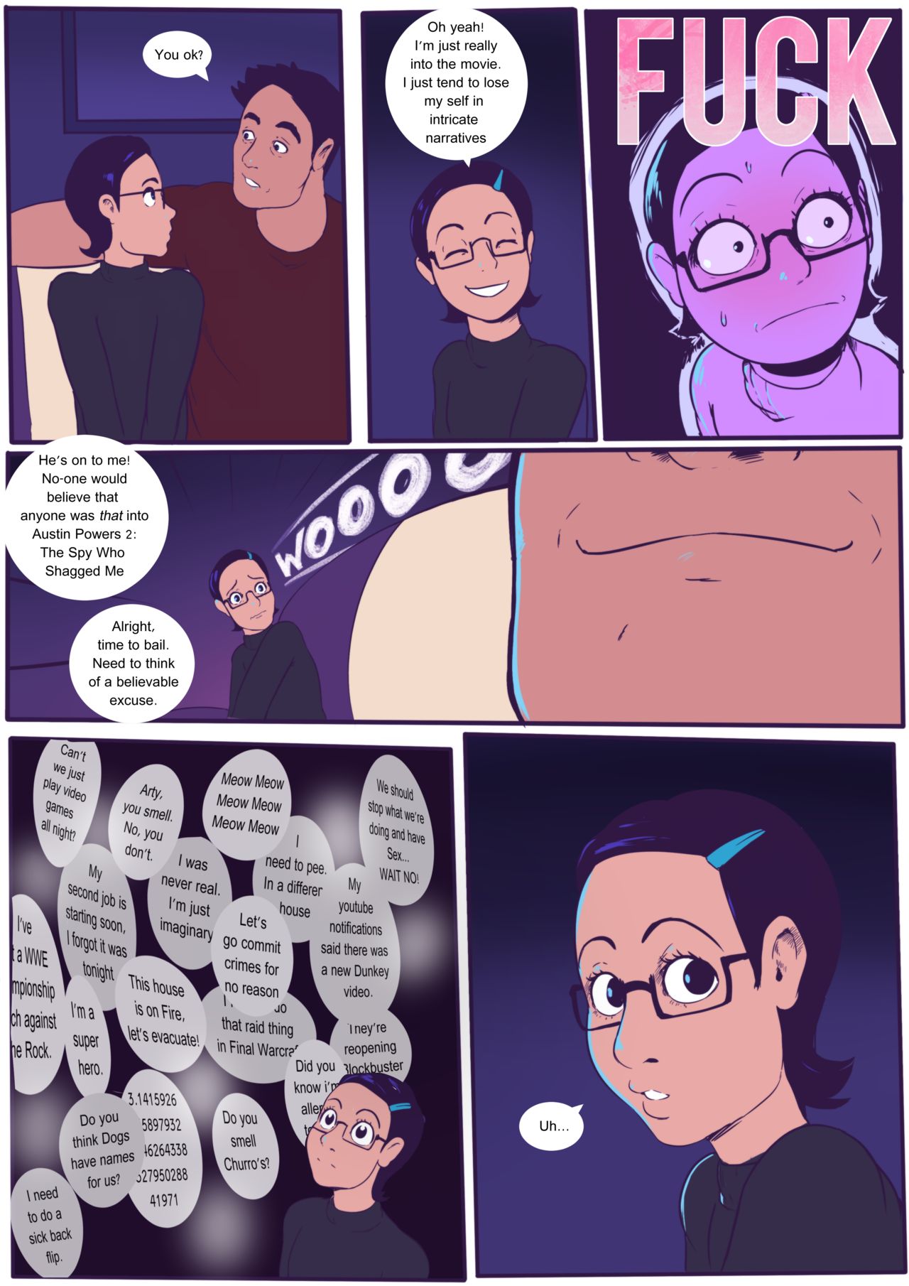 A perfectly normal comic where nothing weird happens page 3 full