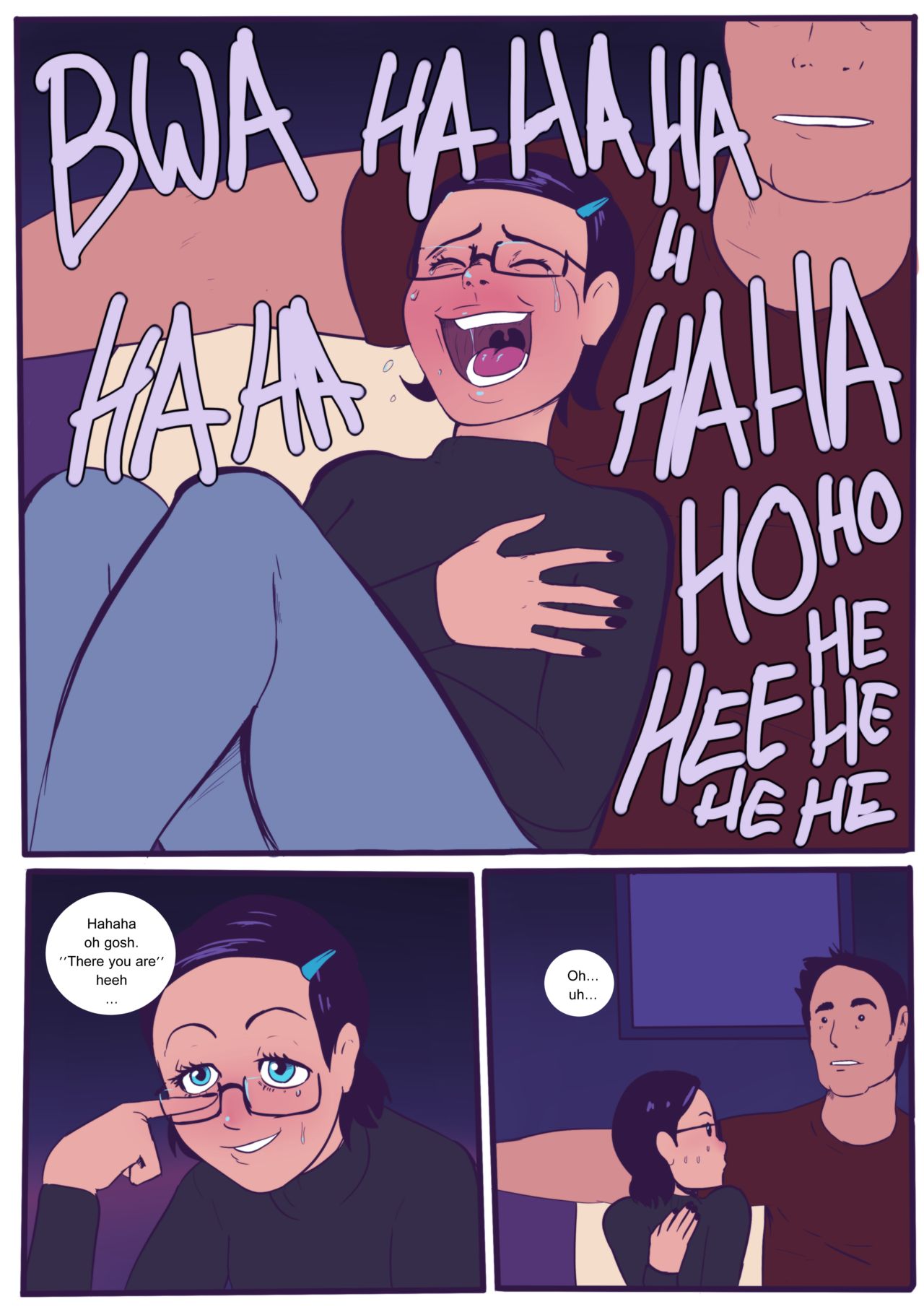 A perfectly normal comic where nothing weird happens page 6 full