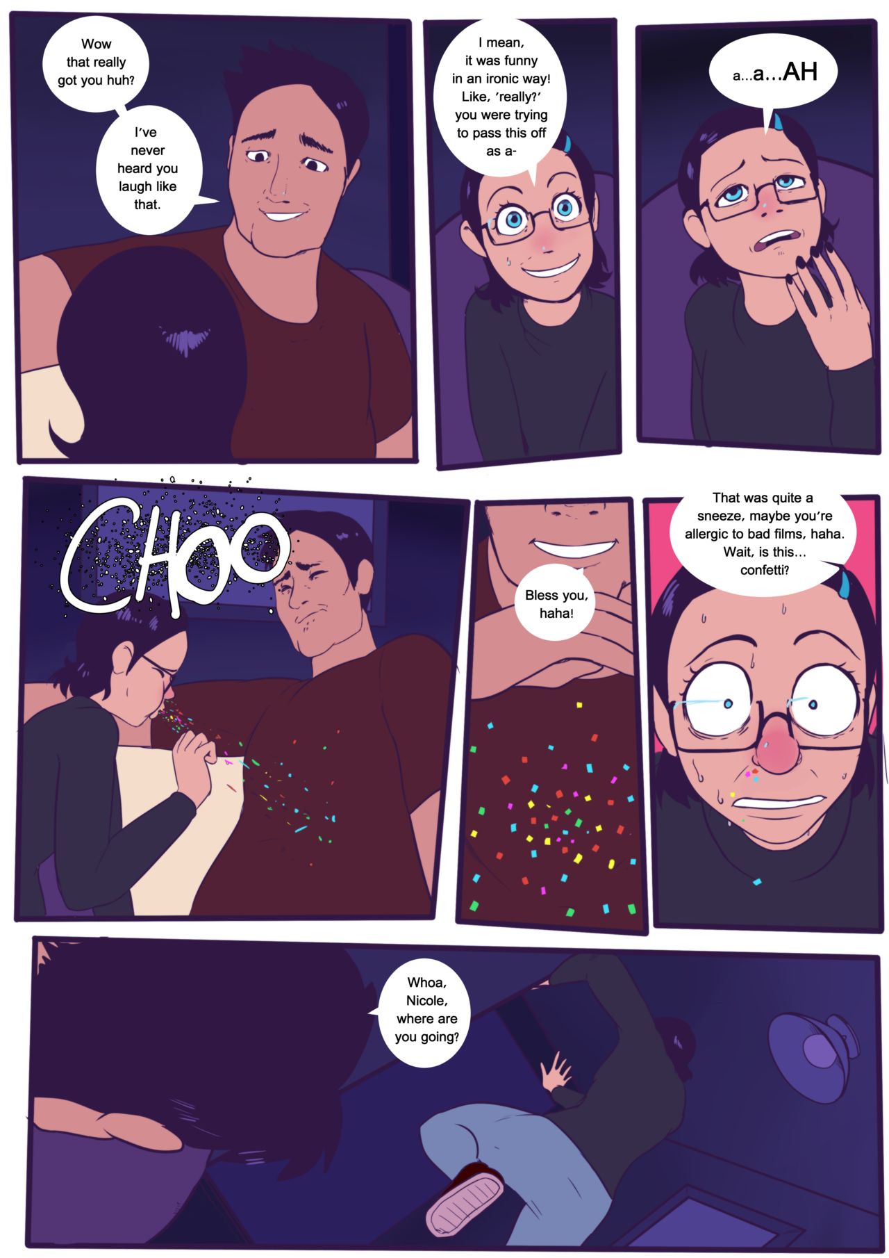 A perfectly normal comic where nothing weird happens page 7 full