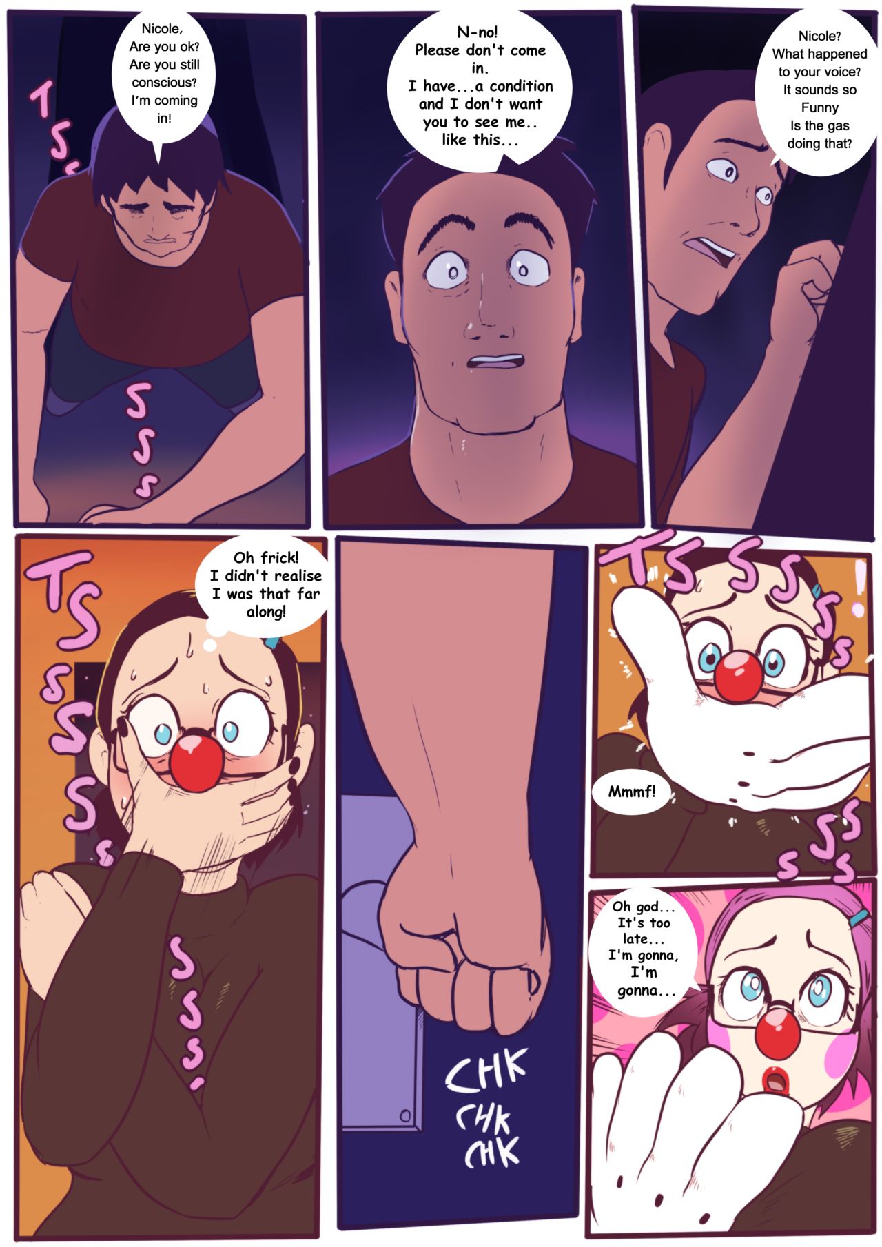A perfectly normal comic where nothing weird happens page 9 full