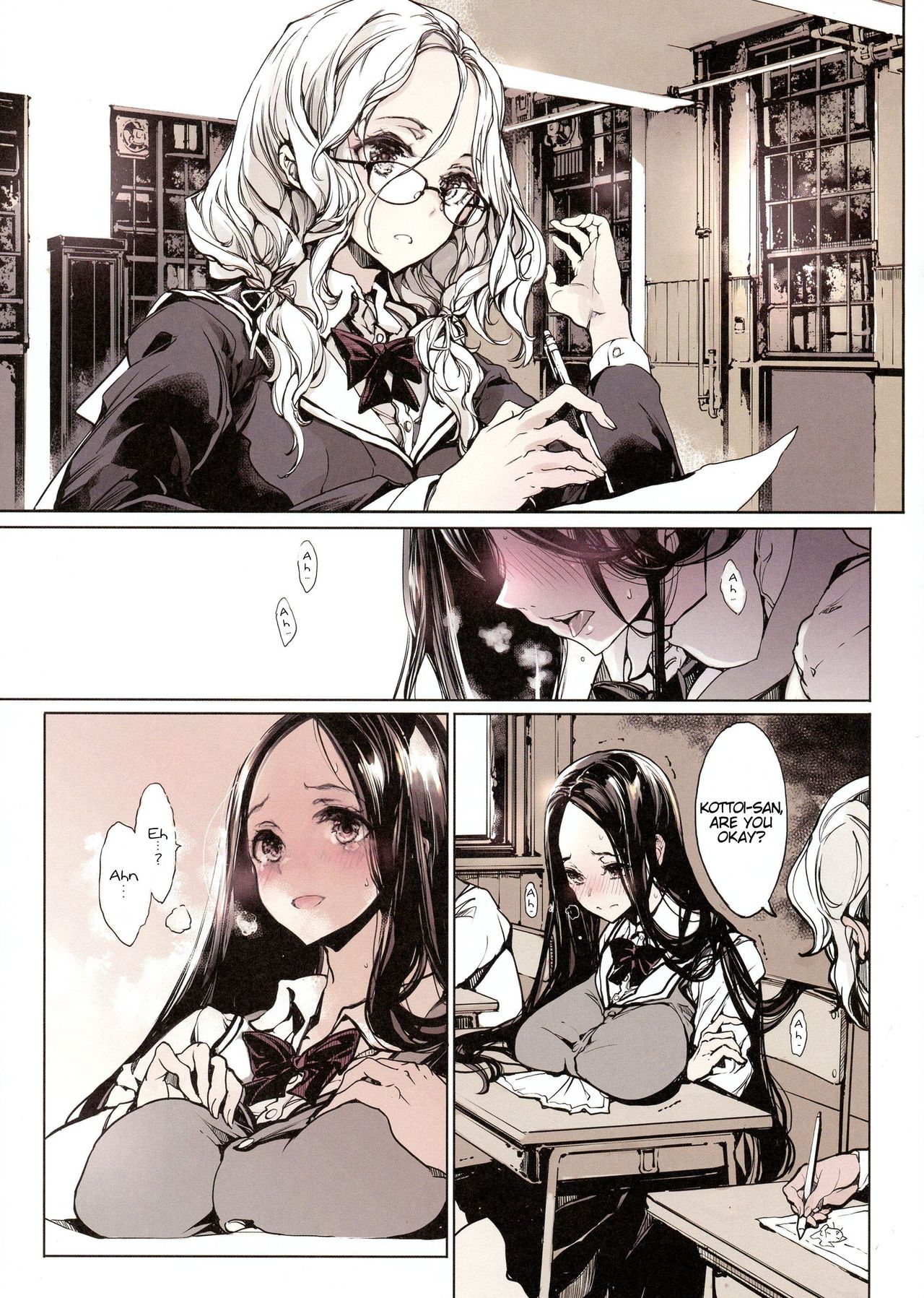 IkaZuka-san did not move a muscle page 5 full