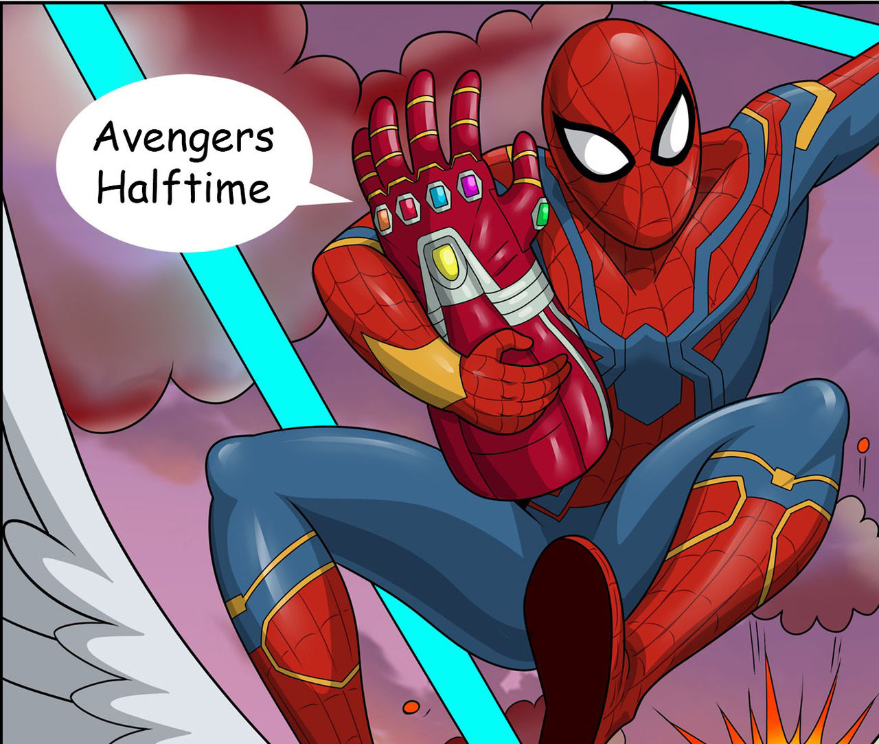 Avengers Halftime page 1 full