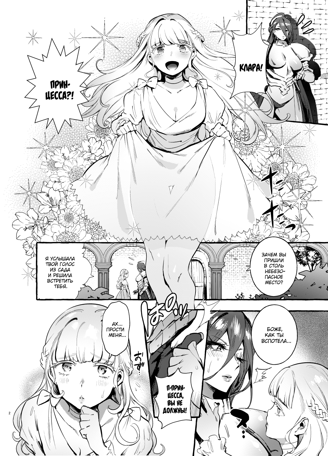 Ochinpo Onna Knight to Shojo Hime | Принцесса и Рыцарь page 3 full