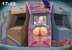 Fight with Wonder Woman