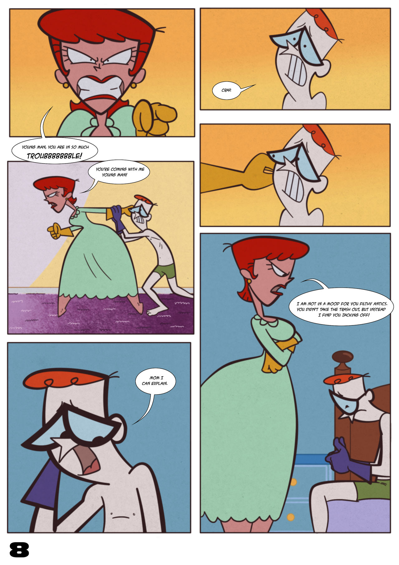 Dexter's Laboratory The Milking Motherly Incest page 10 full