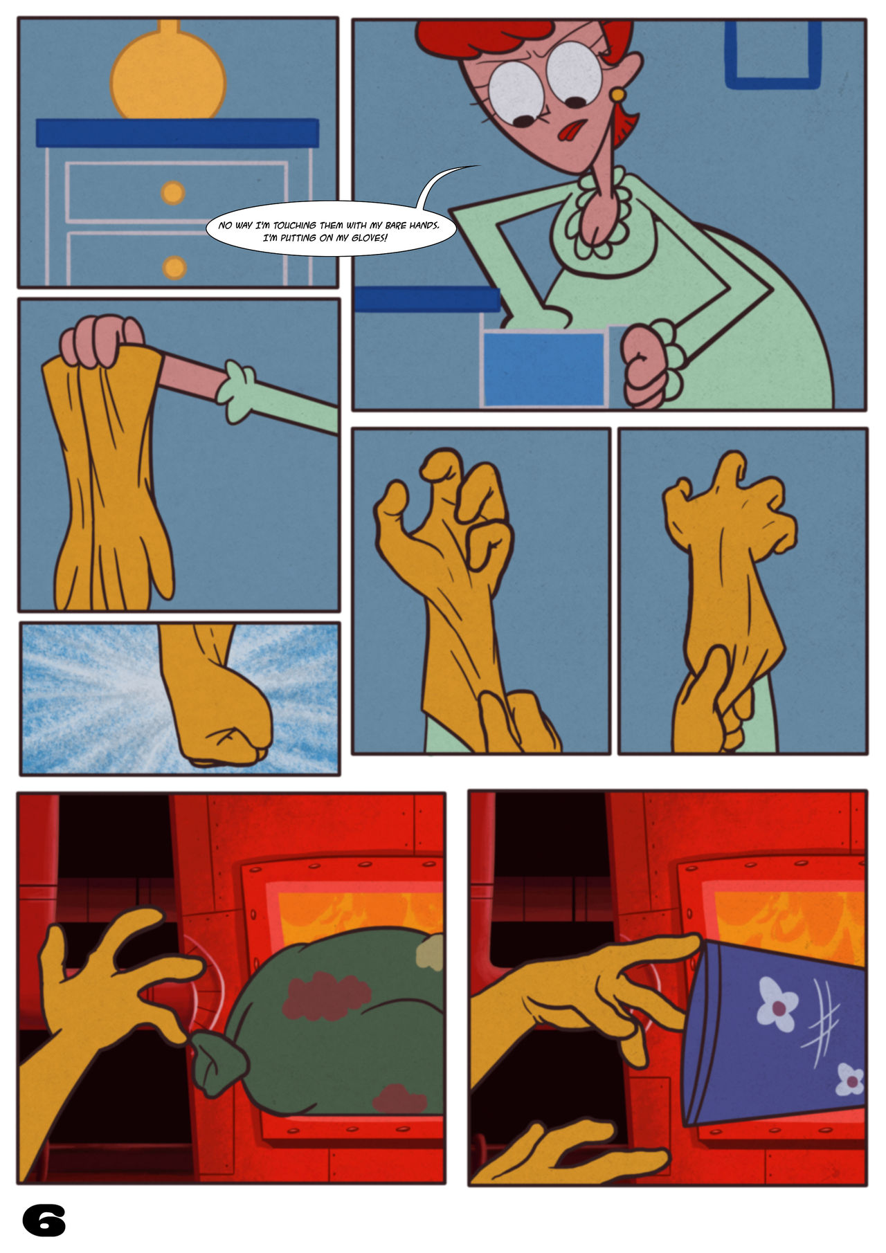 Dexter's Laboratory The Milking Motherly Incest page 8 full