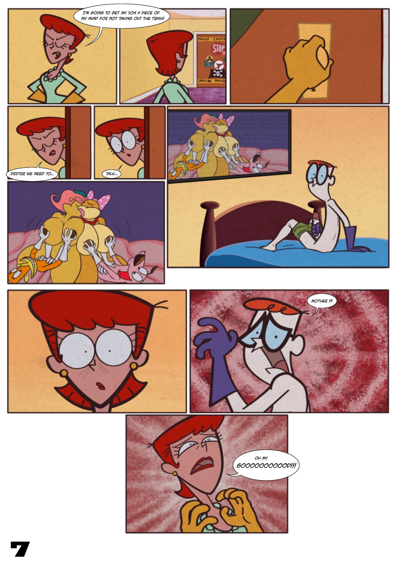 Dexter's Laboratory The Milking Motherly Incest page 9 full