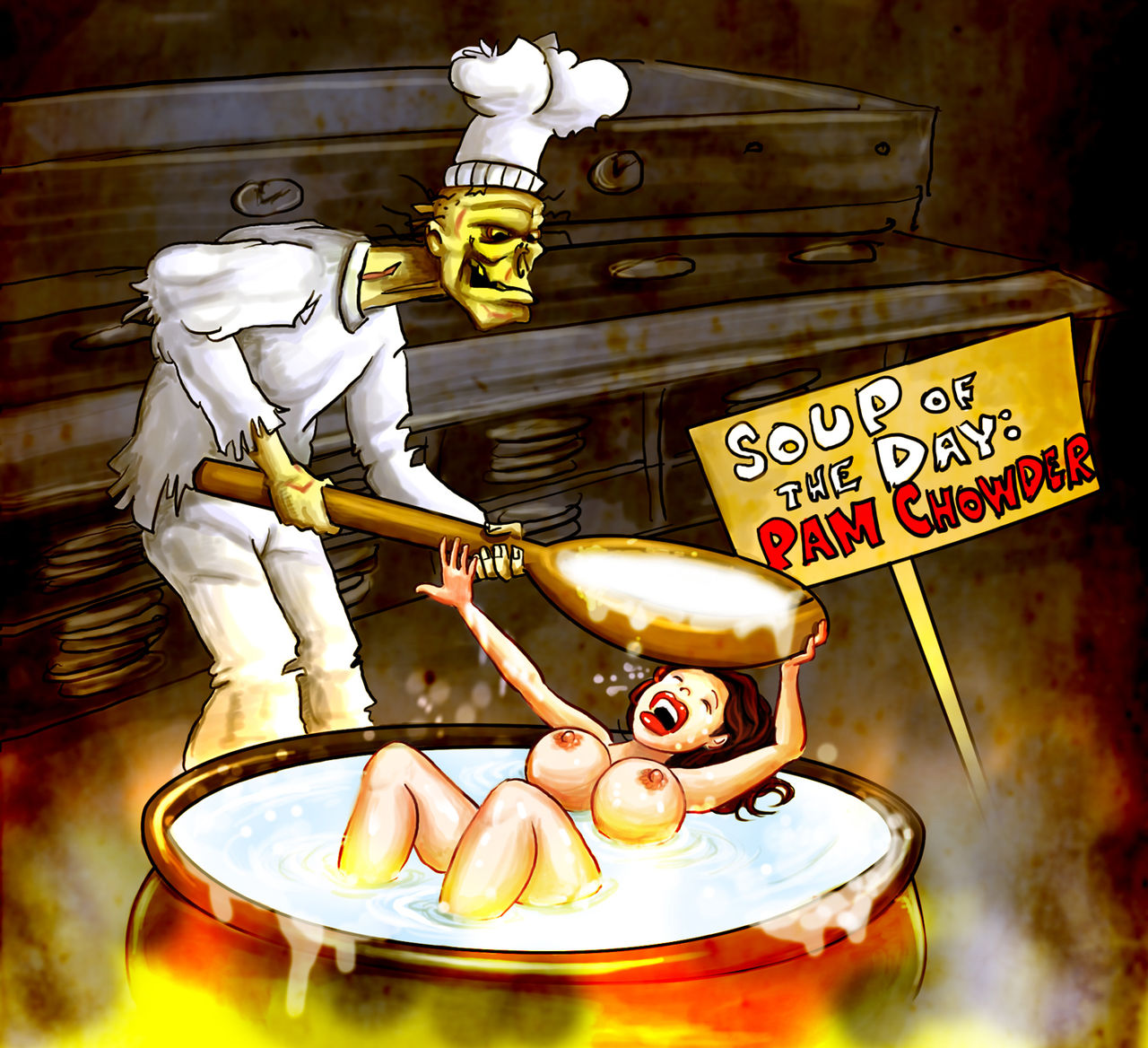 The Zombie Diner page 12 full