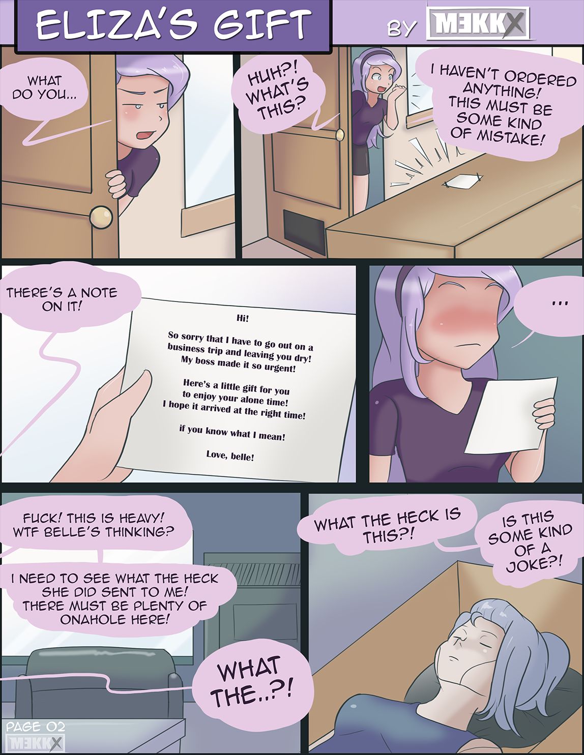 Eliza's Gift page 2 full