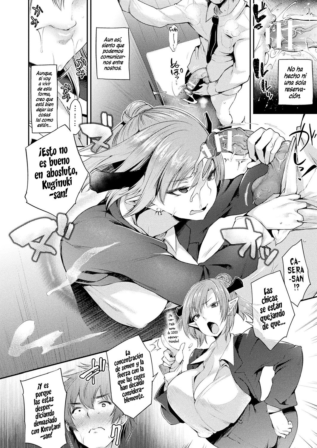 Kabeanatsuki Juukyo e Youkoso Kouhen | Bienvenido a la Residencia con Glory Holes Parte 2 page 8 full