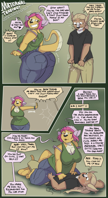 [Fenris49] Maternal Teasing cover