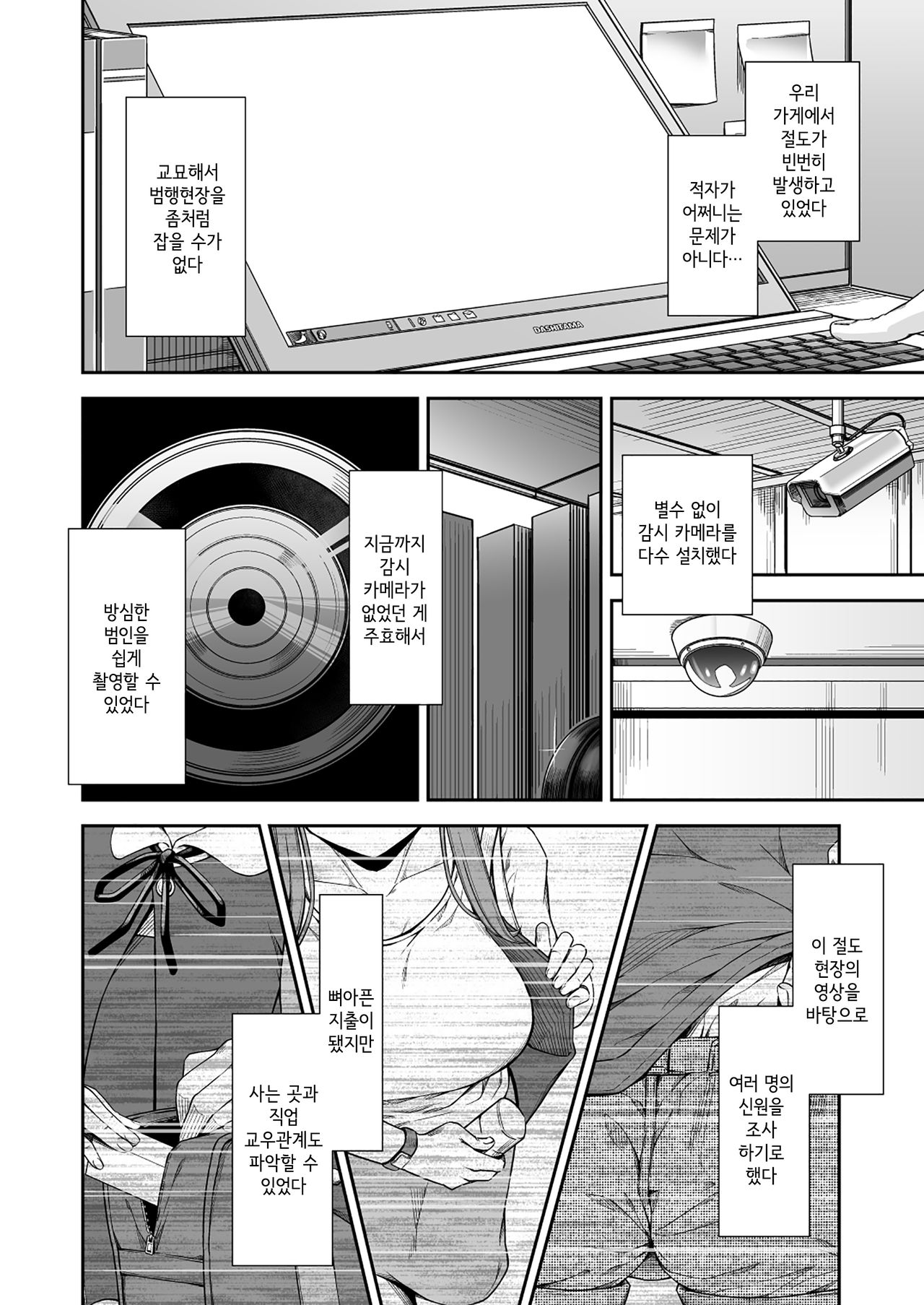 MANBIKIKAN -Ichi- Hitozuma Manbikihan no Shokuzai | 절도 강간 -유부녀 절도범의 속죄- page 3 full