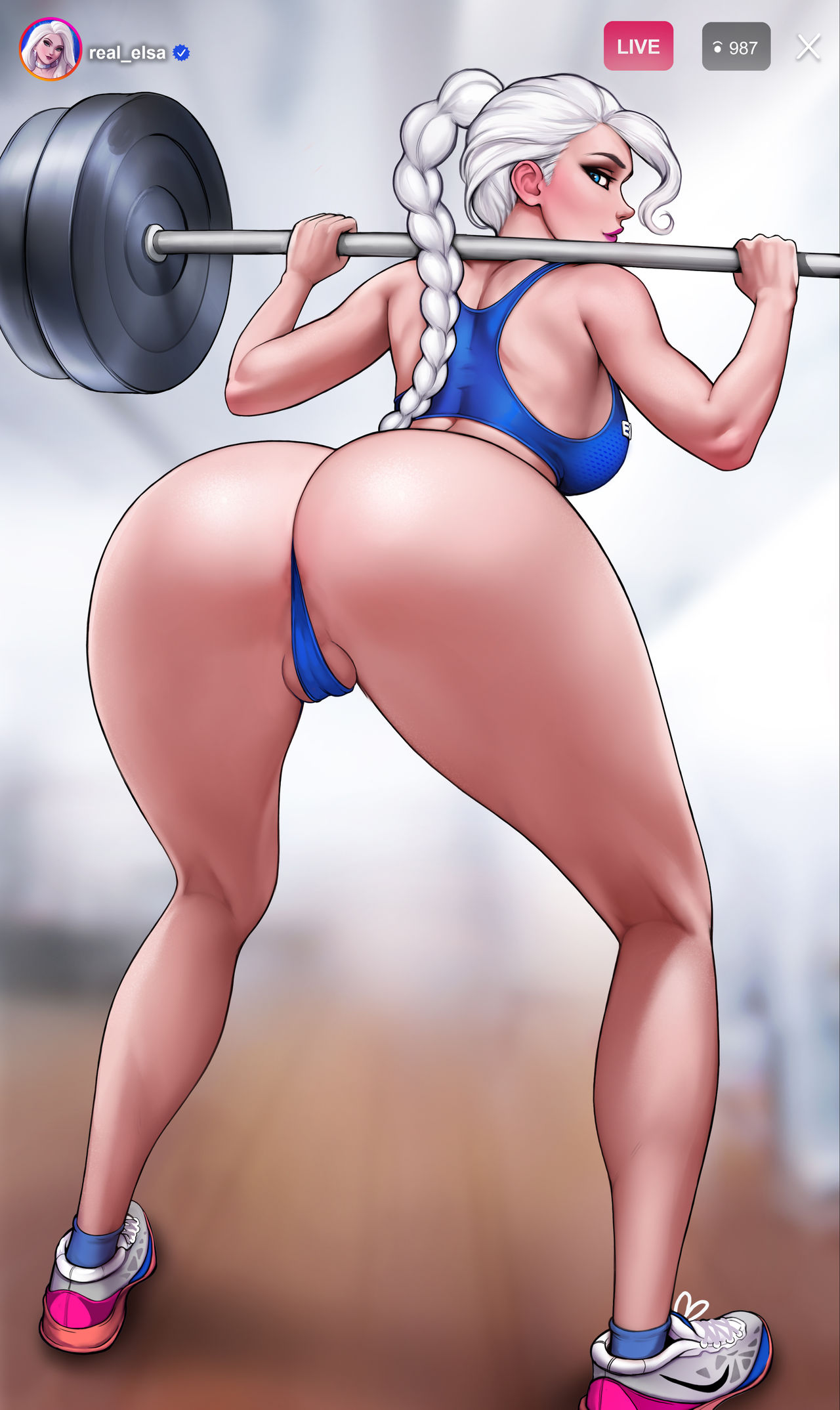 How to train your ass with Elsa  Futa ver. page 11 full