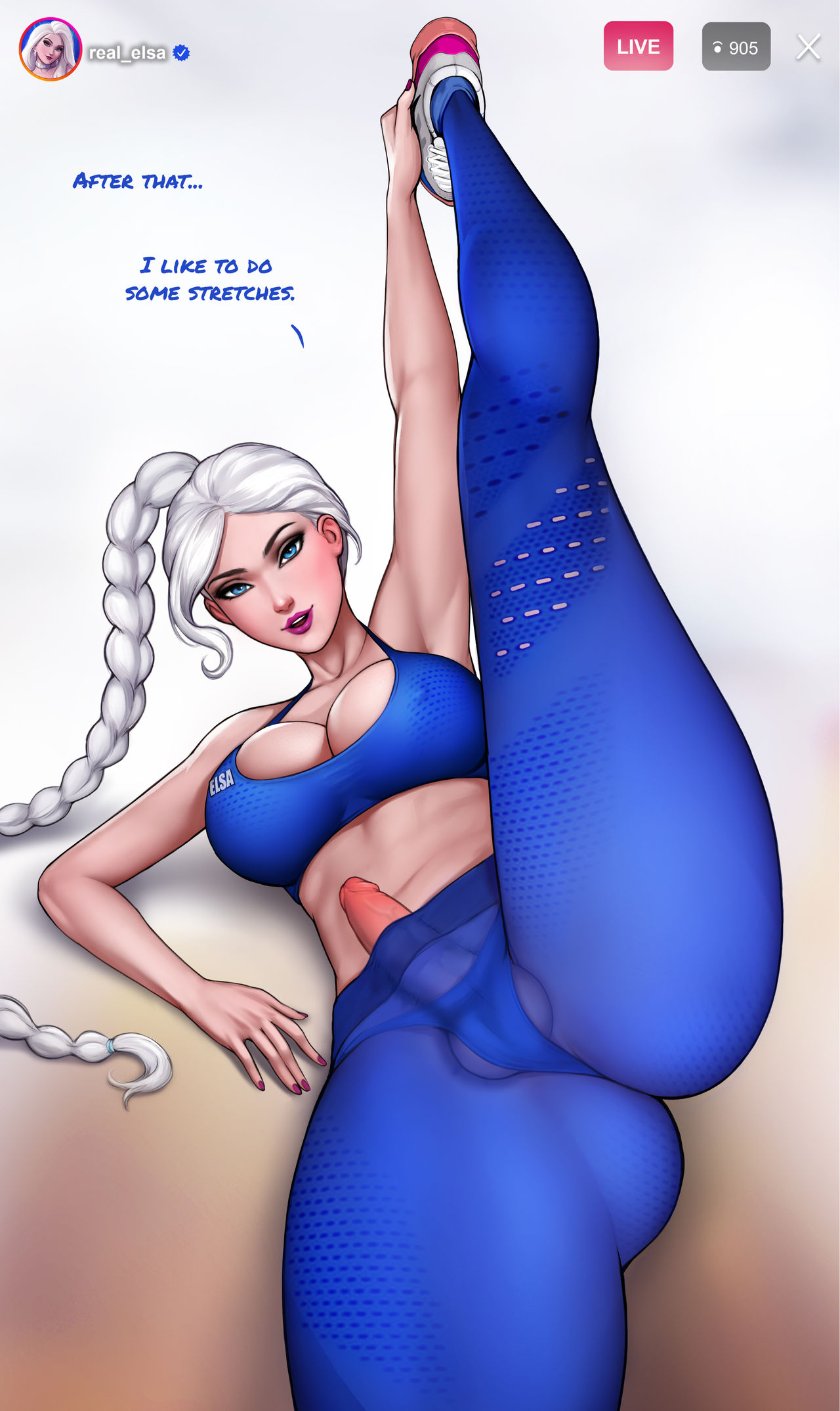 How to train your ass with Elsa  Futa ver. page 7 full
