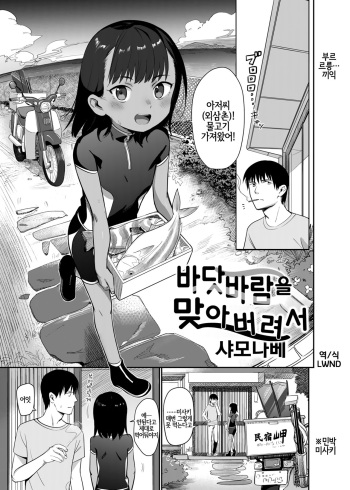 [Syamonabe] Shiokaze ni Fuka Retanode | 바닷바람을 맞아버려서 (COMIC Kairakuten 2020-06) [Korean] [LWND] [Digital] cover